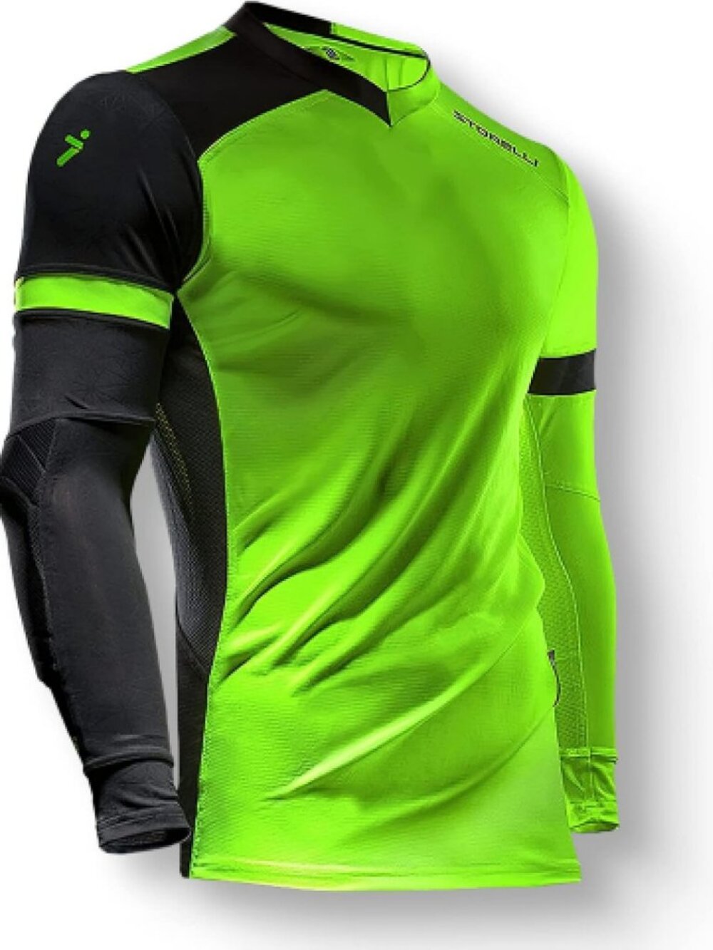 Storelli ExoShield Gladiator Goalkeeper Jersey, Protective Soccer Shirt